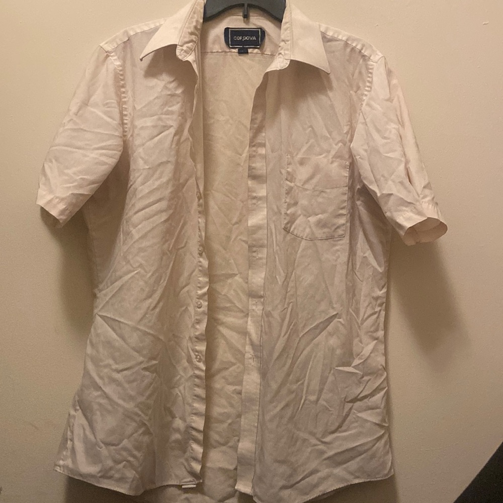 Cordova pale pink button down
